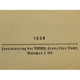 NSDAP recueils de chants. Espenlaub militaria